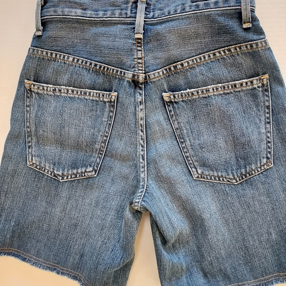Citizens of Humanity Blue Denim Shorts Size 23 - Picture 4 of 4